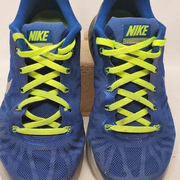 Nike Womens Lunarglide 6 654155-400 Blue Running Shoes Sneakers Size 5.5Y - Picture 6 of 11